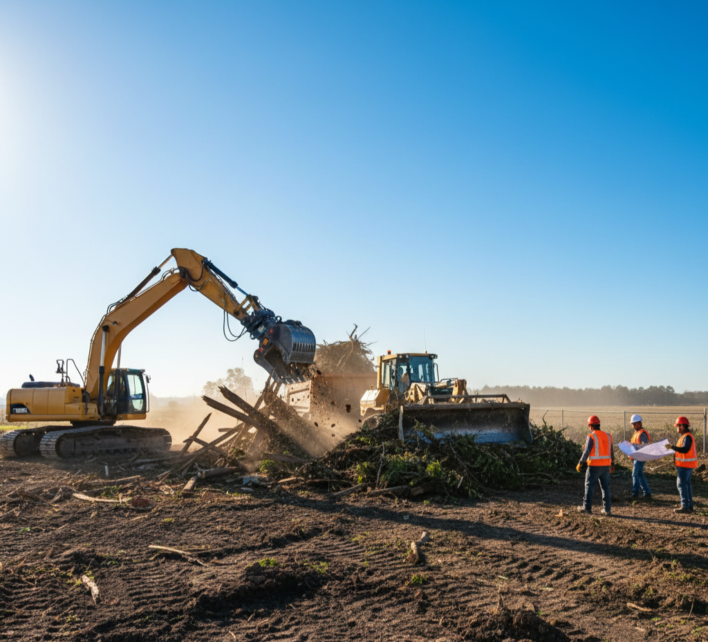 Limpieza de terrreno